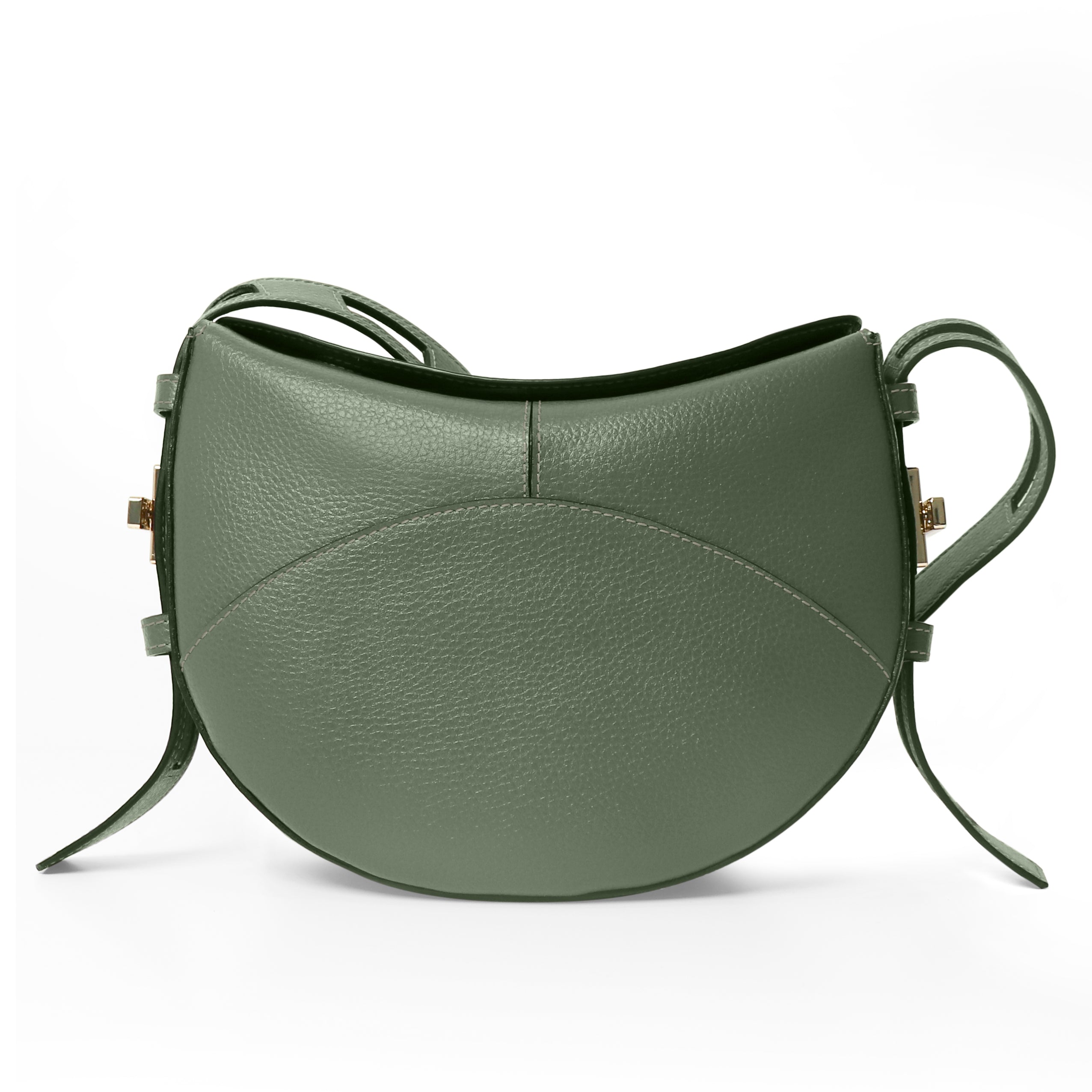 Twist leather crossbody bag Louis Vuitton Green in Leather - 22124406