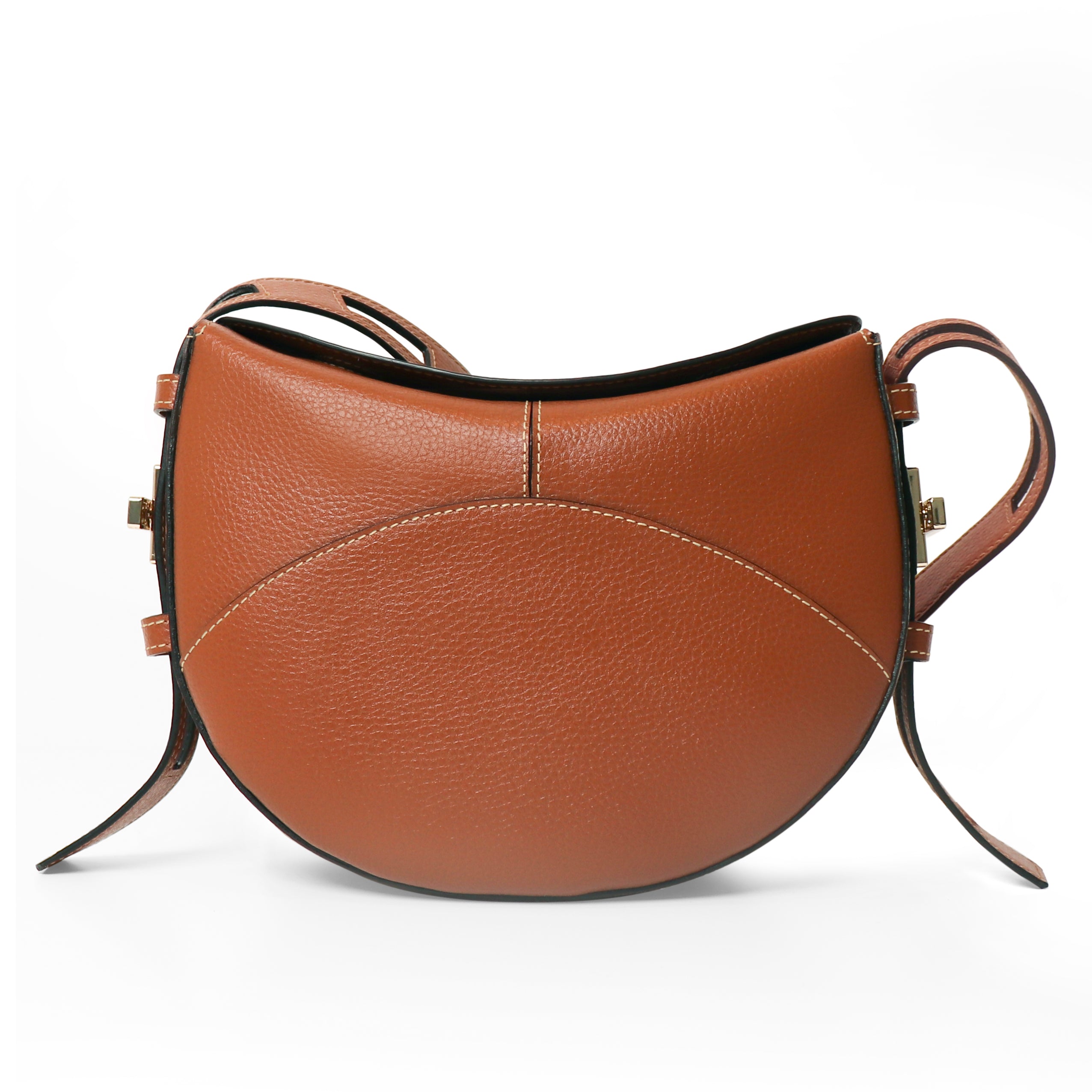 Twist Cross Body Bag Tan Shaker